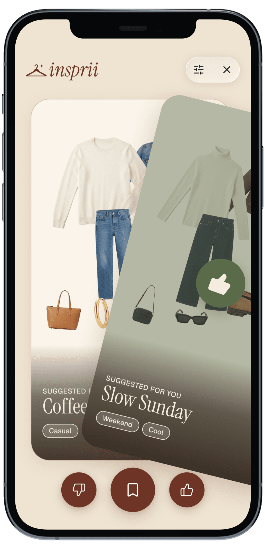 Insprii outfit swipe